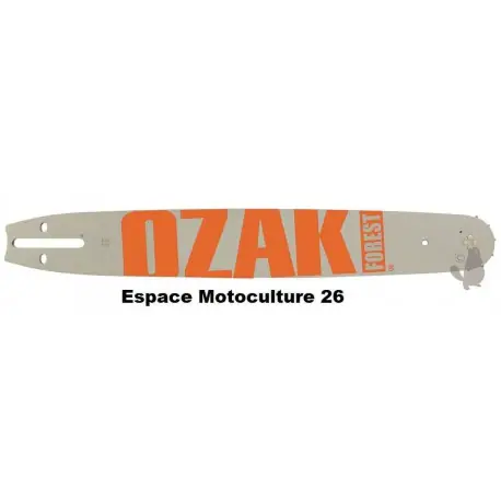 Guide de tronçonneuse 18&Prime; (45cm) PAS 3/8 – Jauge .058&Prime;(1,5mm) de Marque OZAKI Soldes