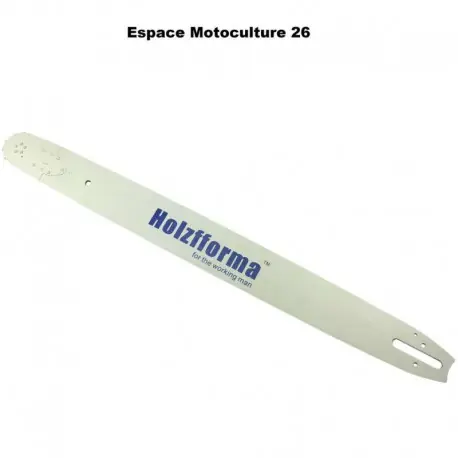 Petit Prix Guide de tronçonneuse 25" (63cm) PAS 3/8 - Jauge .063 (1,6mm) de marque HOLZFFORMA