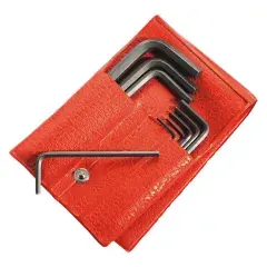 Paiement Sécurisé Jeu de 10 clés mâles en pouces 6 pans diamètres 1/16‘‘ à 3/8‘‘ en trousse – FACOM – 82H.JU10