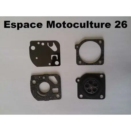 Certifié Kit membranes adaptable pour carburateur ZAMA C1U-K53A