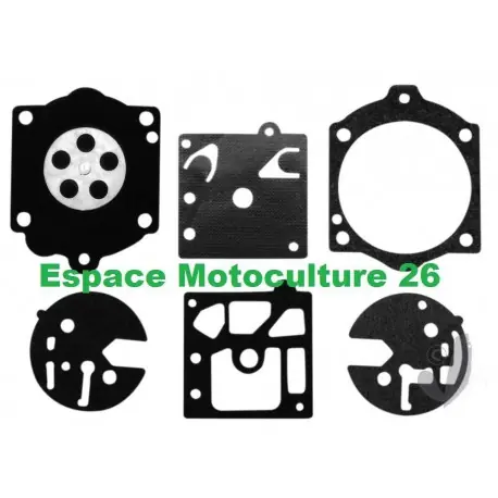 Top Vente Kit membranes d‘origine RB-12 pour carburateur ZAMA C1S