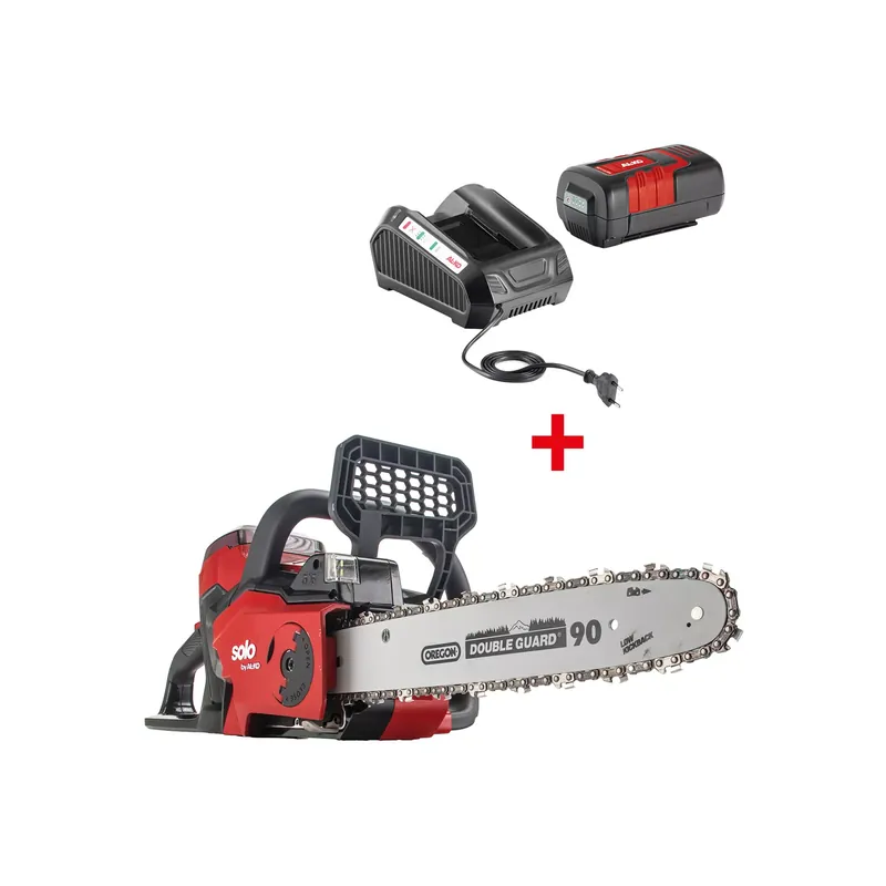 Solo CS3635-35 – Tronçonneuse à batterie avec batterie et chargeur Haute Qualité