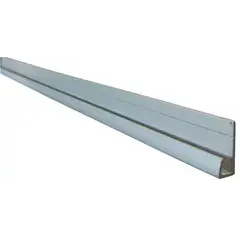 Certifié Profil de cimaise 1324 non percée satiné argent 9003 4m.l – VACHETTE – 032727