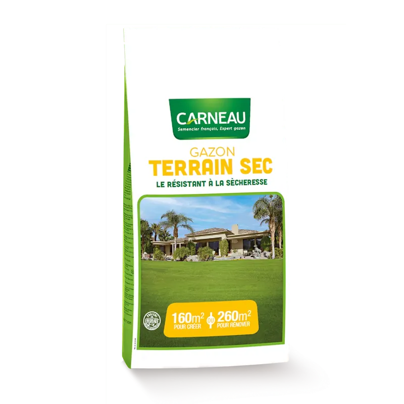 Carneau – Gazon Terrain sec (5kg) Promotion Saisonnière