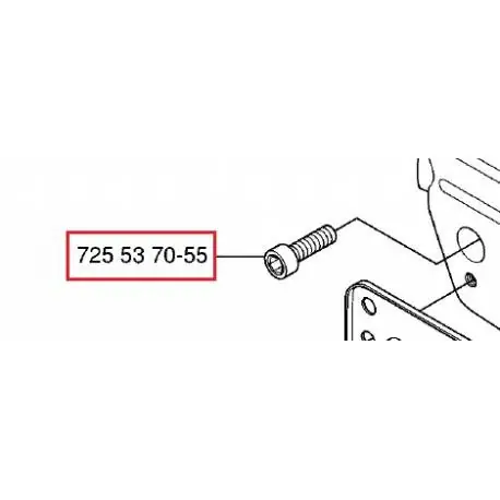 Vis IHSCM d‘origine HUSQVARNA Authentique