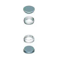 Paire de bouchons inox pour DIVA V et VI – LA CROISEE DS – DS6958-P Promotion Saisonnière