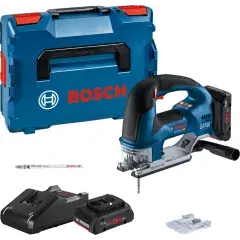 Scie sauteuse 18V 18V-155 BC + 2 batteries ProCore 4 Ah + chargeur en coffret L-BOXX - BOSCH - 06015B1002 Achat Immédiat