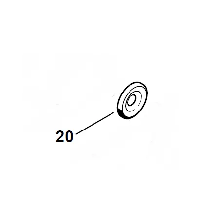 Retour Gratuit Rondelle d‘arrêt Ø 27mm (Anneau) d‘origine STIHL « 0000 958 1022 »