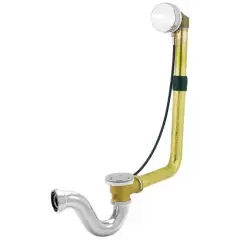 Offre Spéciale Vidage de baignoire automatique à cable 650mm en laiton – VALENTIN – 00 295300 000 00
