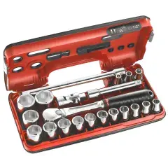 Coffret douilles 1/2‘‘ 6 pans métriques DBOX - FACOM - SL.DBOX1PB Acheter En Ligne