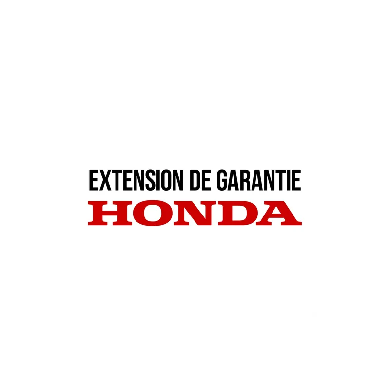 Honda – Extension de garantie + 3 ans – Gamme portable Meilleure Vente