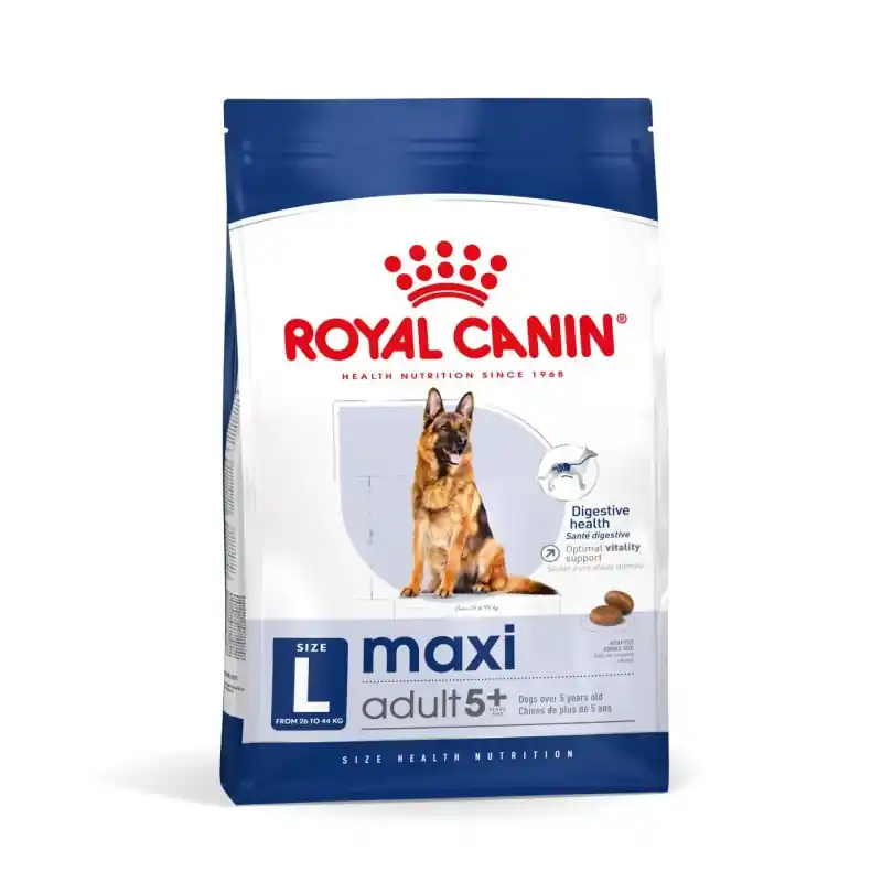 CROQUETTES CHIEN MAXI ADULT 5+ 15KG ROYAL CANIN Expédition Rapide
