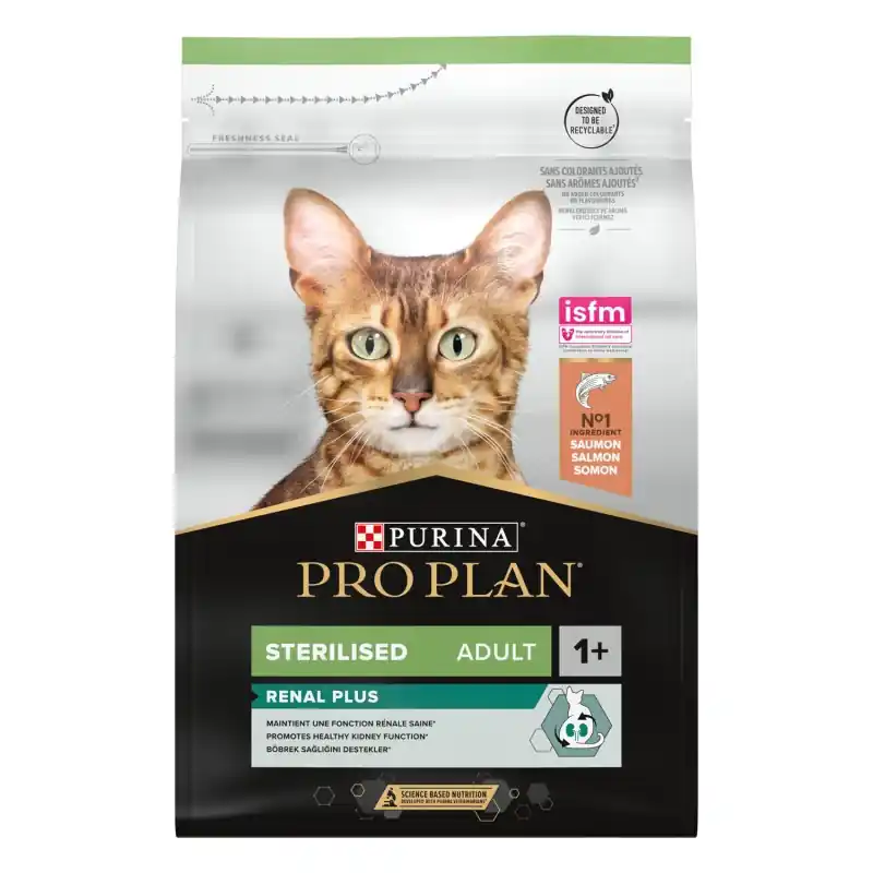 CROQUETTES CHAT STERILISED SAUMON 3KG - PURINA PROPLAN Acheter Direct