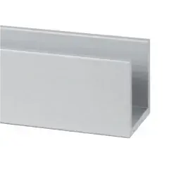 Prix Promo Profil en U 15x15x15x1.5mm longueur 2m aluminium – DUVAL – 41-0102-3022