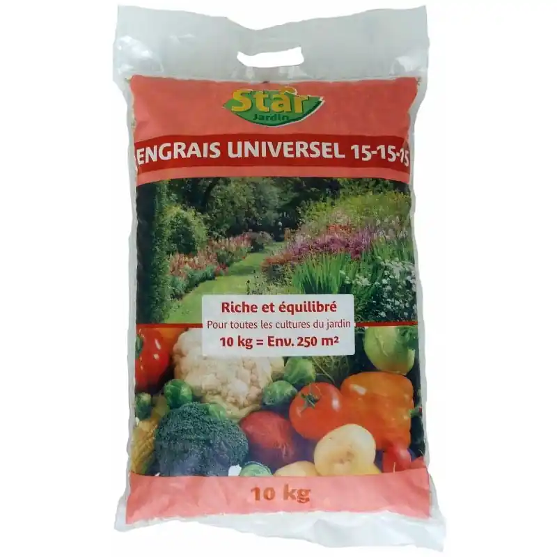 ENGRAIS UNIVERSEL 10KG - STAR JARDIN Top Vente