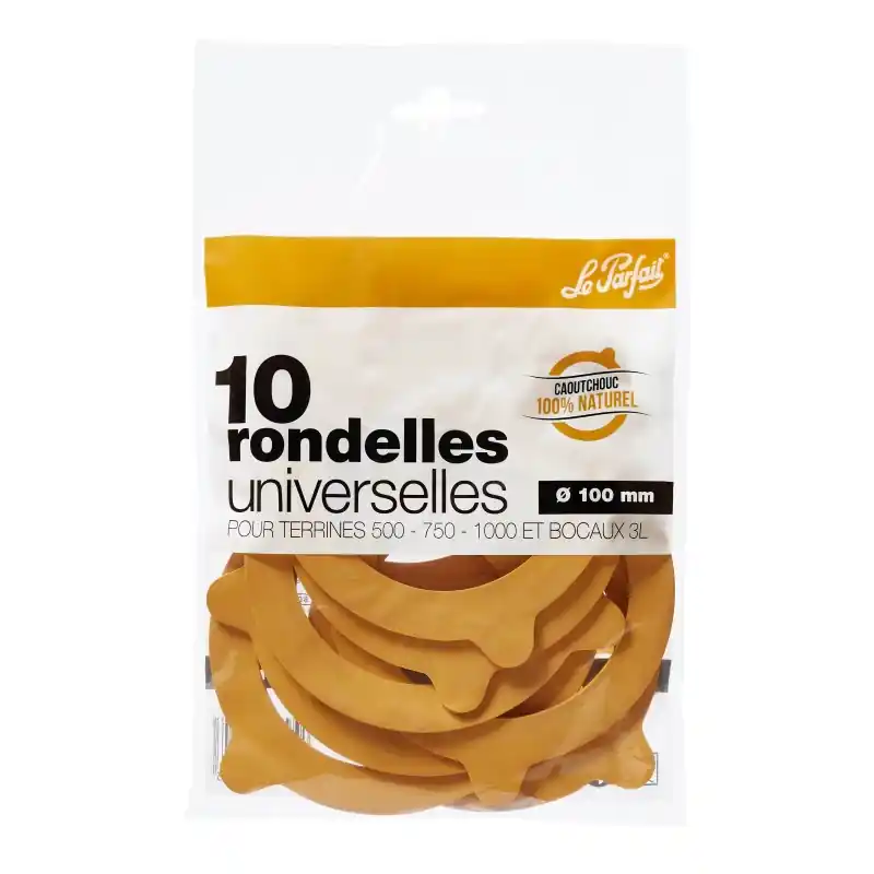 10 RONDELLES UNIVERSELLES Ø 100 MM – LE PARFAIT Nouveauté