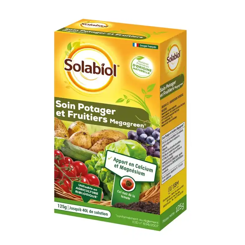 Achetez Aujourd&rsquo;hui SOIN POTAGER ET FRUITIER BIO 125G