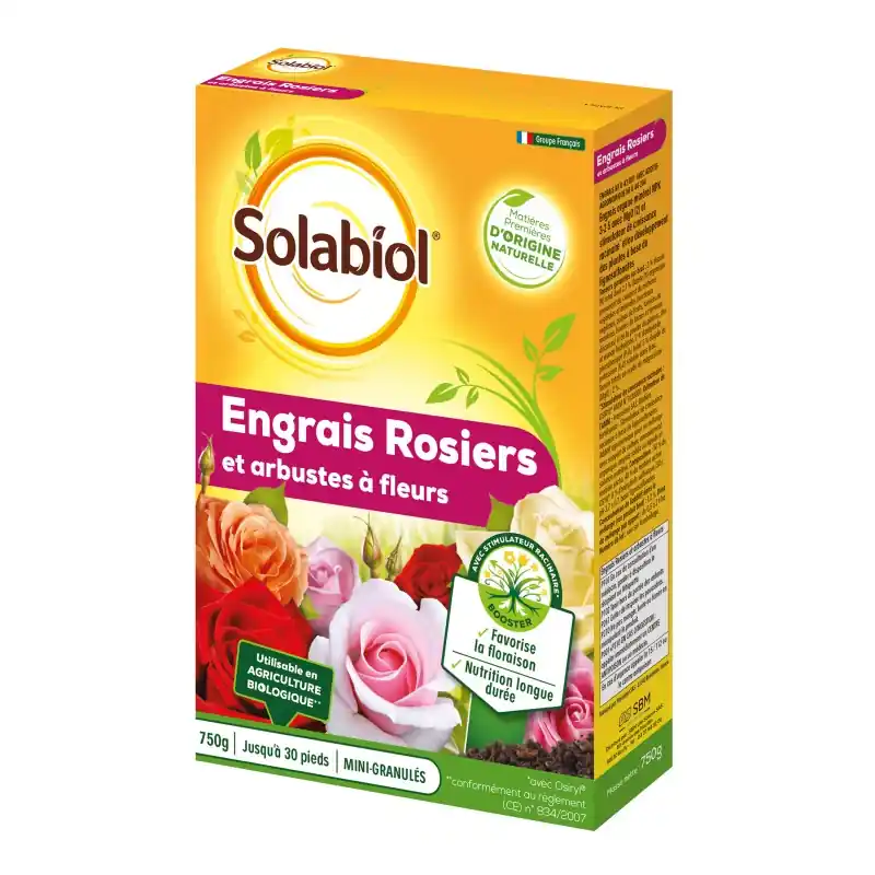 ENGRAIS ROSIERS 750G – SOLABIOL Remise