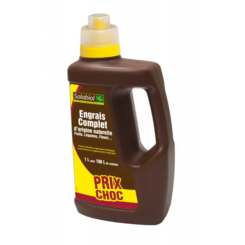 ENGRAIS BIO LIQUIDE UNIVERSEL 1L – SOLABIOL Super Prix