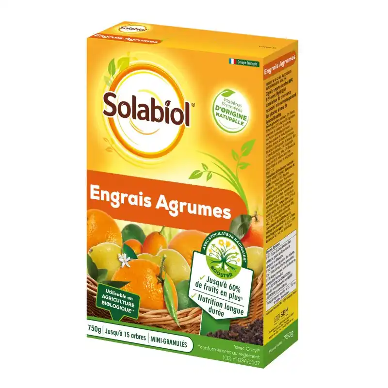 ENGRAIS AGRUMES 750G – SOLABIOL Bon Marché