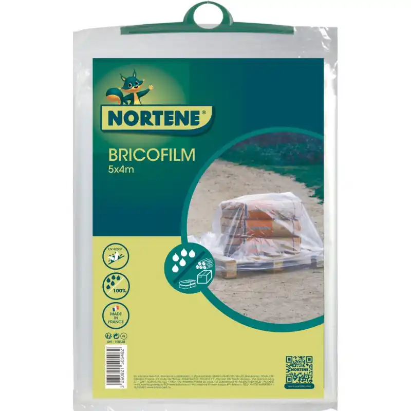 FILM DE PROTECTION BRICOLAGE 5X4M - NORTENE Marque