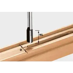 Expédié Aujourd&rsquo;hui Fraise à rainurer HW S8 D10/20 – FESTOOL – 490959
