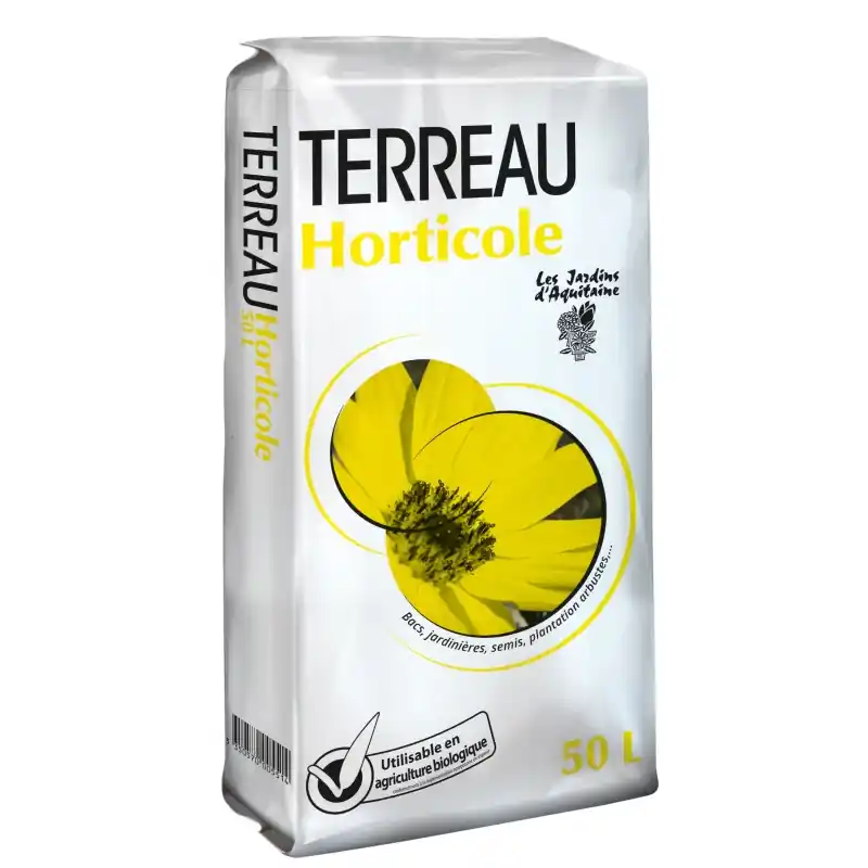 TERREAU HORTICOLE 50L – LES JARDINS D‘AQUITAINE Produit De Marque