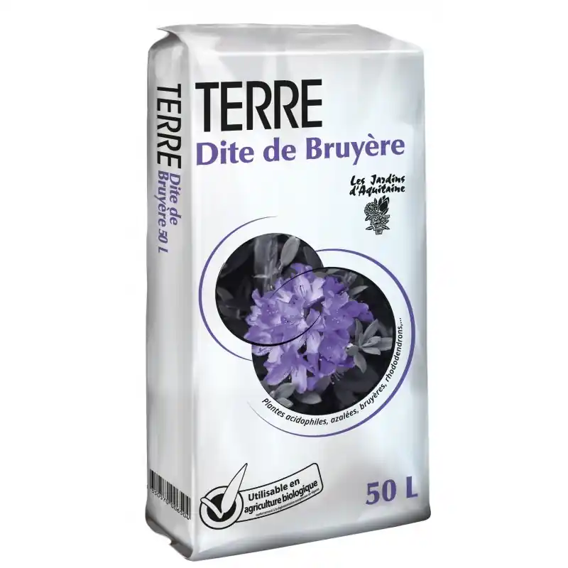 TERRE DITE DE BRUYÈRE 50L – LES JARDINS D‘AQUITAINE Meilleure Vente