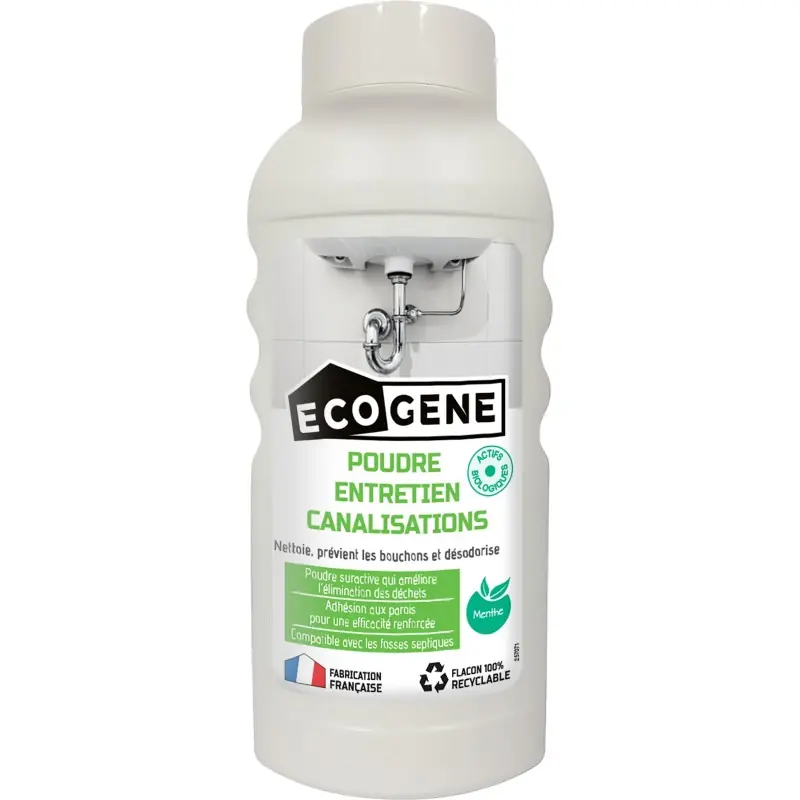 ENTRETIEN CANALISATIONS ECOGENE 500G - ECOGENE Petit Prix