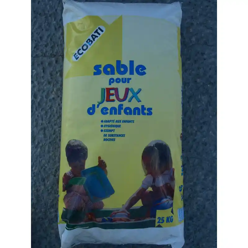 Prix Réduit SABLE JEU D‘ENFANT 25KG – PRADIER