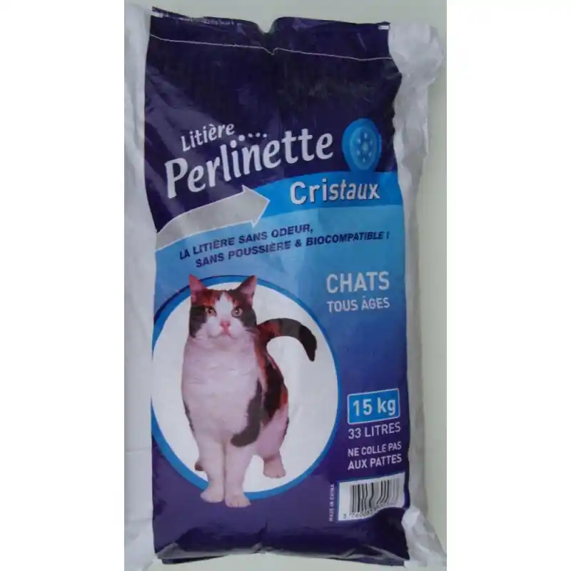 LITIÈRE CHAT PERLINETTE 33L 15 KG Prix Promo