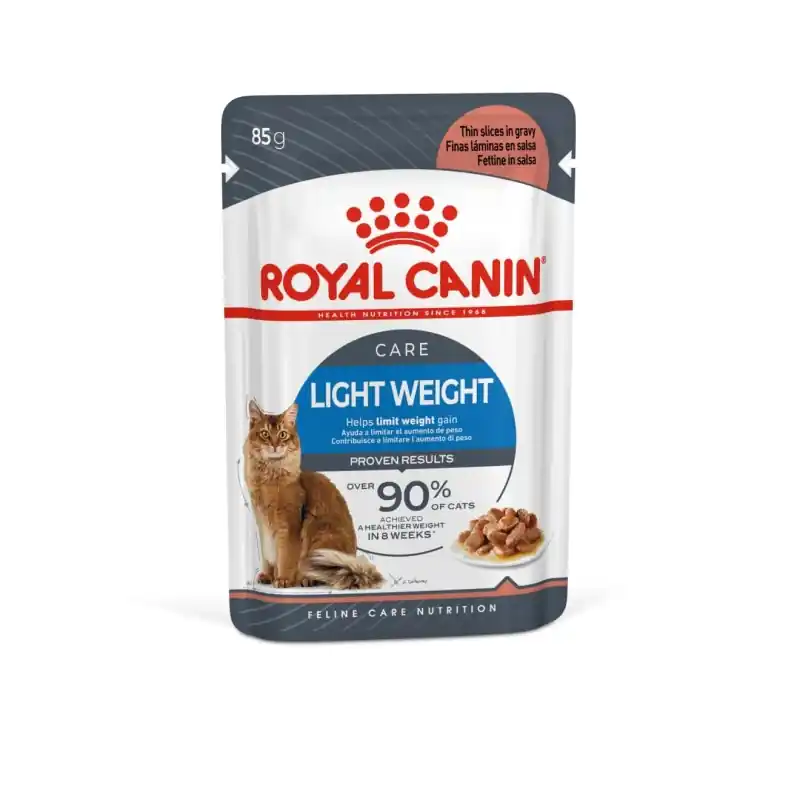 ALIMENT HUMIDE CHAT ULTRA LIGHT SAUCE 12X85G ROYAL CANIN Prix Réduit