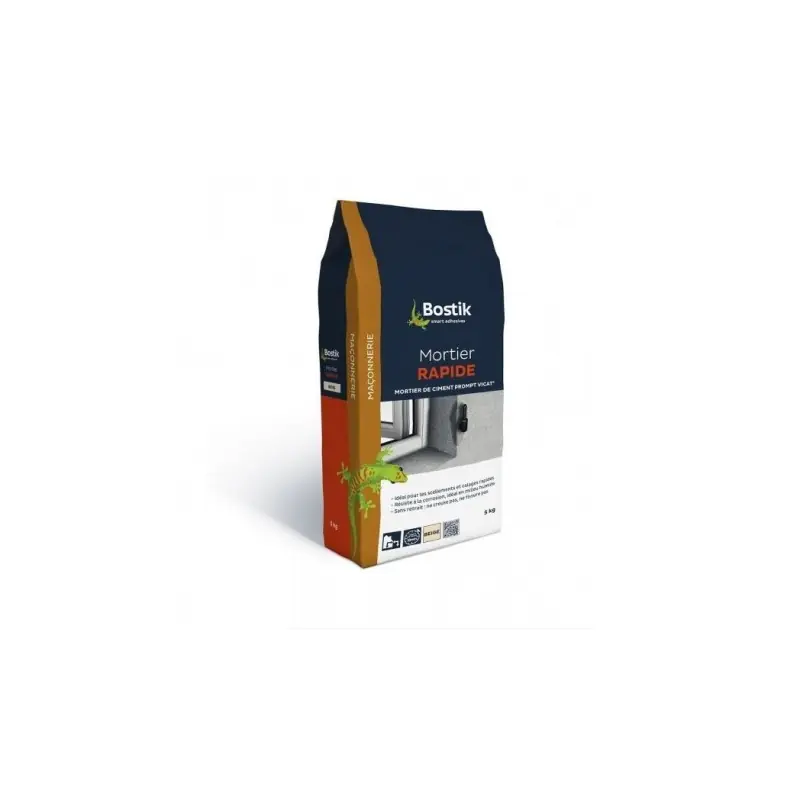 Prix Choc MORTIER RAPIDE 5KG - BOSTIK