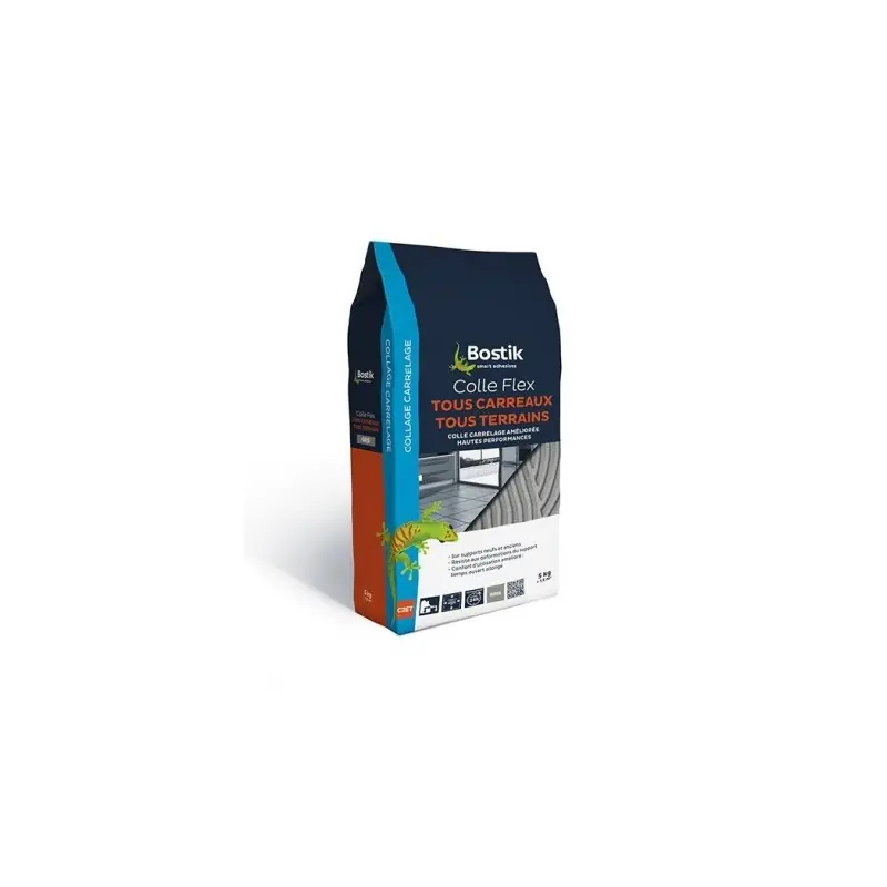 Soldes COLLE TOUS CARREAUX / TOUS TERRAINS 5KG - BOSTIK