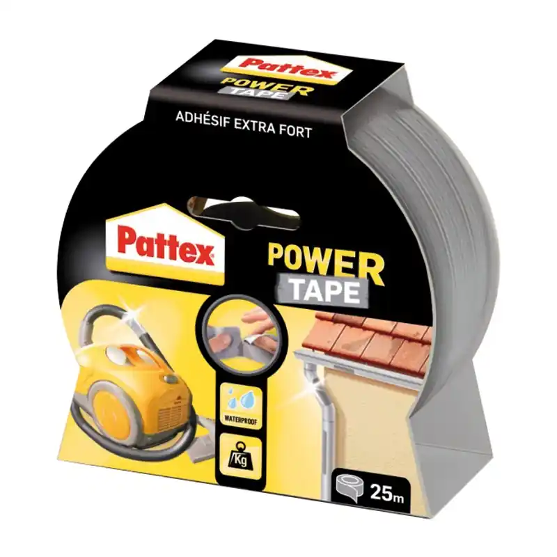 Offre Limitée ADHÉSIF POWER TAPE GRIS 25M - PATTEX