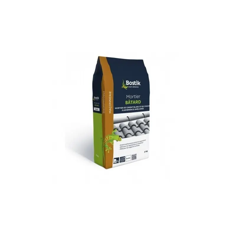 Offre Limitée MORTIER BÂTARD 5KG - BOSTIK