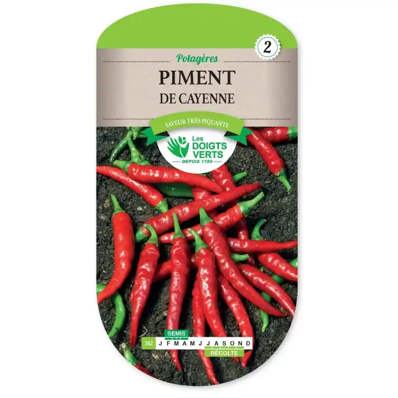 PIMENT DE CAYENNE - CATÉGORIE 2 - LES DOIGTS VERTS Affaire À Saisir