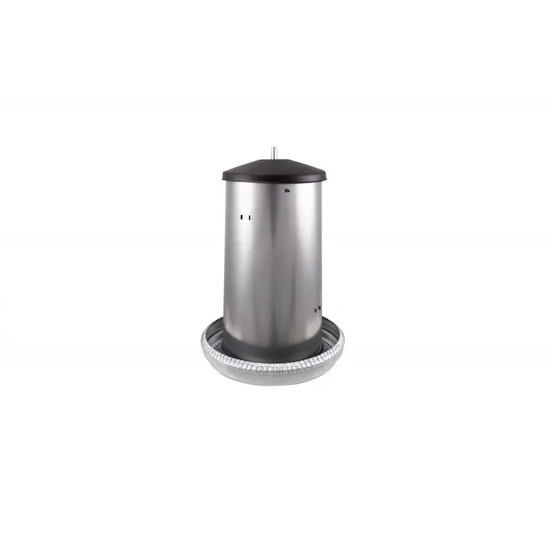 MANGEOIRE À TRÉMIE AVEC COUVERCLE 22L Livraison Express