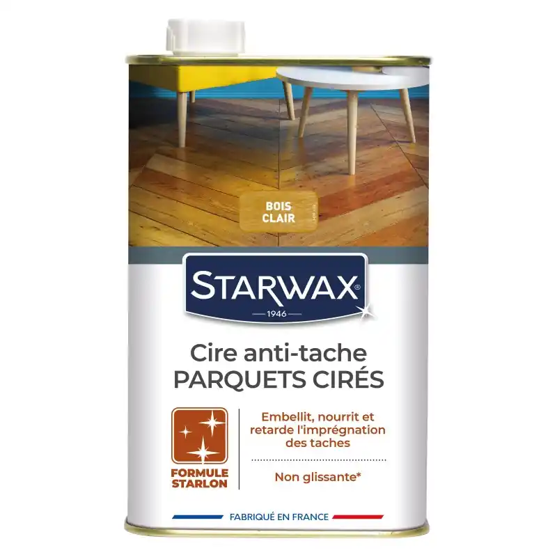 Paiement Sécurisé CIRE STARLON LIQUIDE BOIS CLAIR – STARWAX