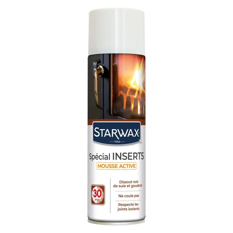 MOUSSE NETTOYANTE INSERTS POÊLES/CHEMINÉES 500ML – STARWAX Bon Plan