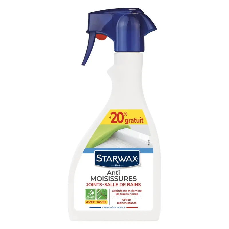 Nouvel Arrivage ANTI MOISISSURES PRET A L‘EMPLOI 500ML + 20% OFFERTS – STARWAX