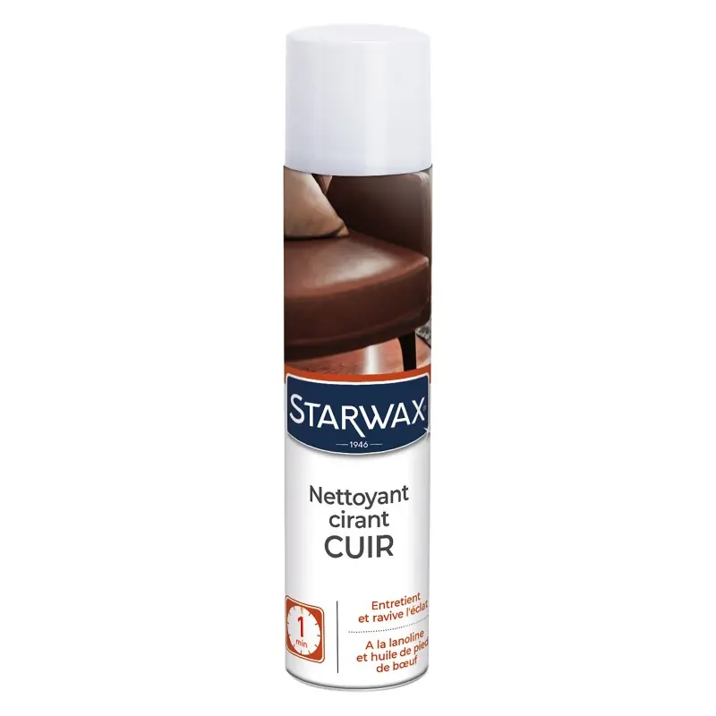 Paiement Sécurisé SPRAY D‘ENTRETIEN CUIR 300ML – STARWAX