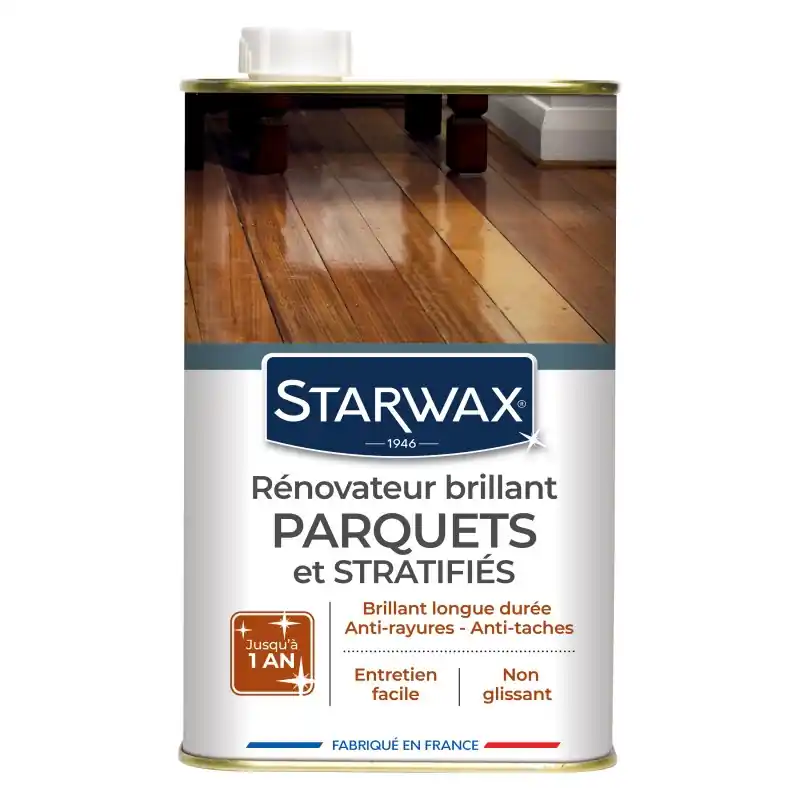 RÉNOVATEUR PARQUETS ET STRATIFIÉS 1L – STARWAX Achat Immédiat