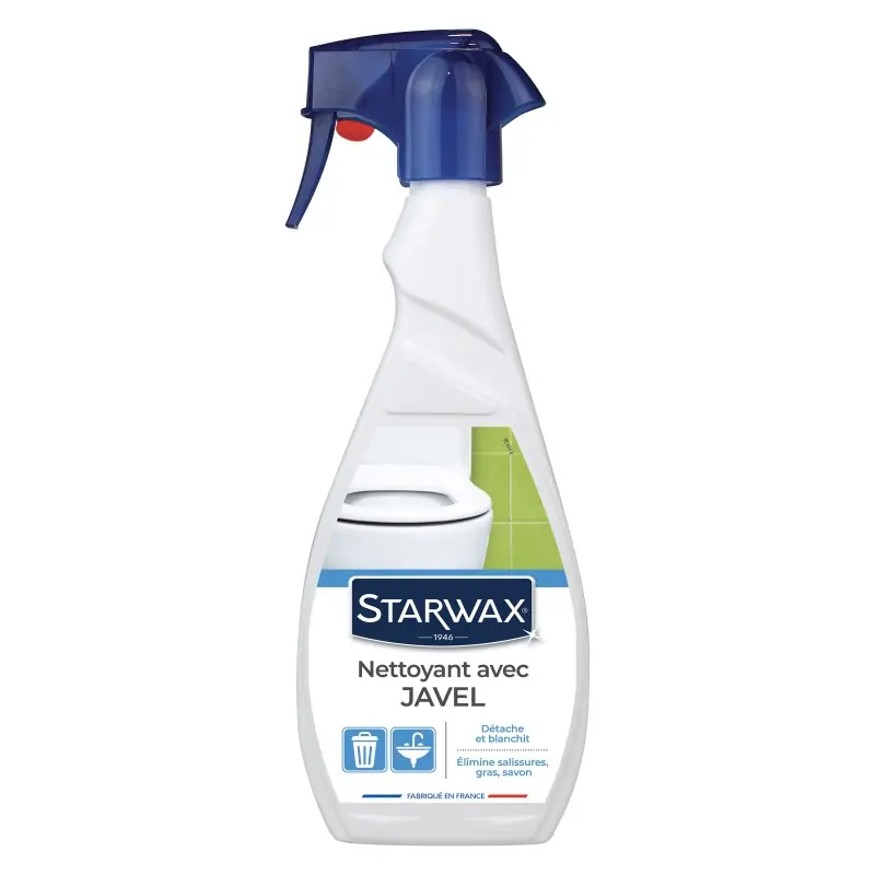 Offre Du Jour NETTOYANT SALLES DE BAINS JAVEL 500ML – STARWAX