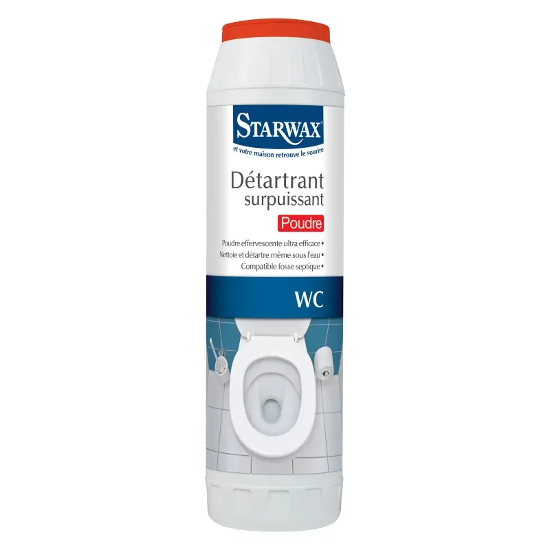 DÉTARTRANT POUDRE WC SURPUISSANT 1KG – STARWAX Commander Maintenant