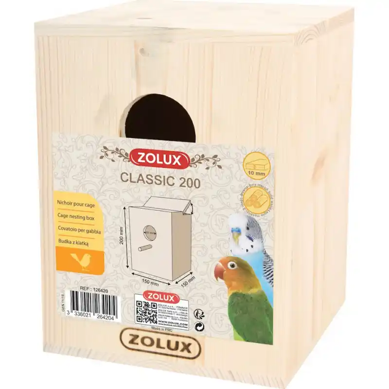 Remise NICHOIR BOISCLASSIC 200 - ZOLUX