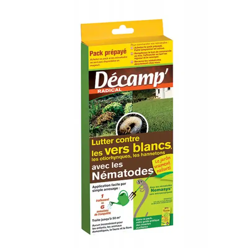 Petit Prix NÉMATODES VERS BLANCS 50M² - DECAMP‘