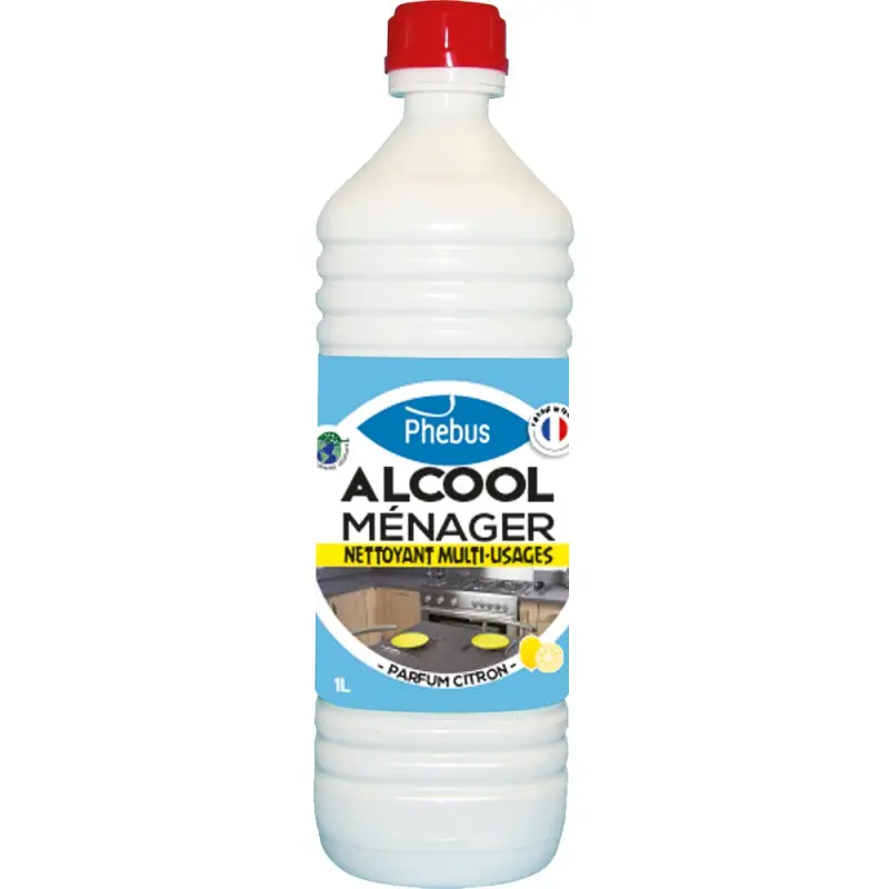 Soldes ALCOOL MÉNAGER CITRON 1L - PHEBUS