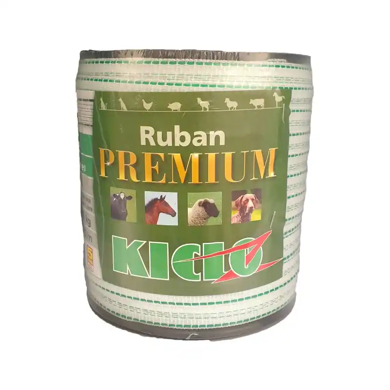 Vente Directe RUBAN CLOTURE PREMIUM 200M / 20MM – KICLO