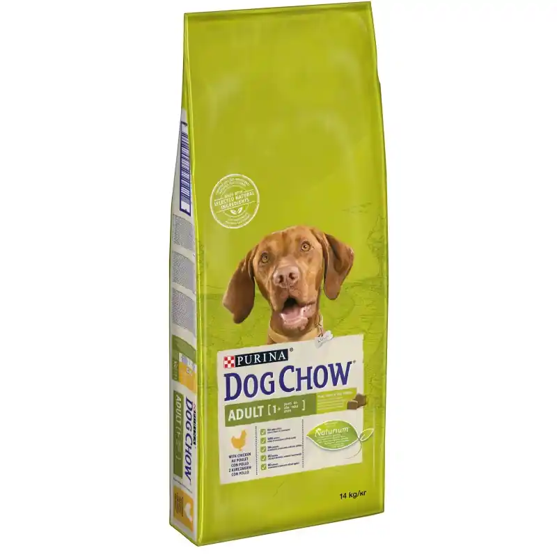 CROQUETTES CHIEN DOG CHOW ADULT POULET – 14 KG Meilleure Vente